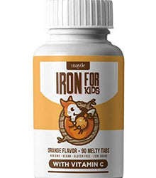 Kids Iron Vitamins Dissolvable (Orange Flavor, 90 Count)